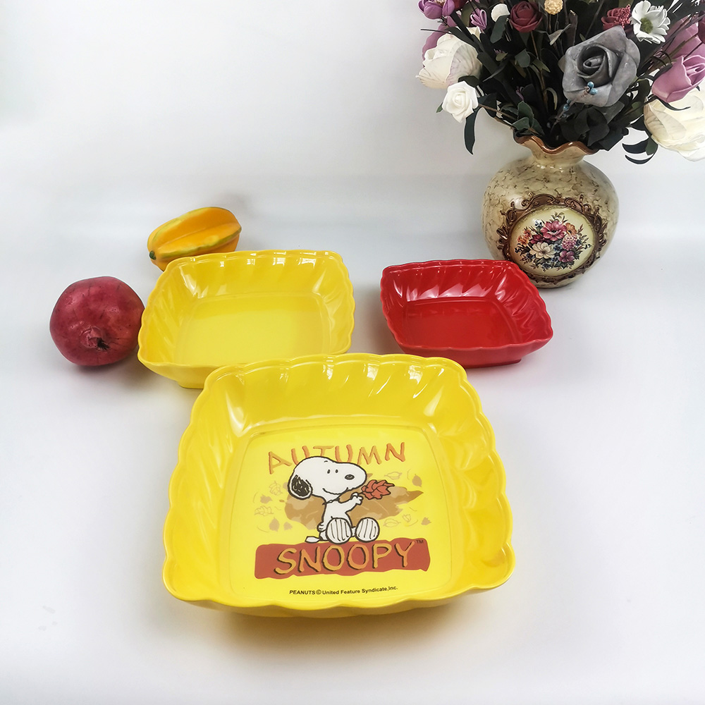 Logo Tersuai Set Alat Makan Gred Makanan Mangkuk Buah Selamat Makanan Tahan Lama